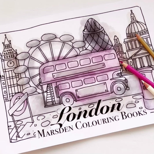 Marsden Colouring Books: London